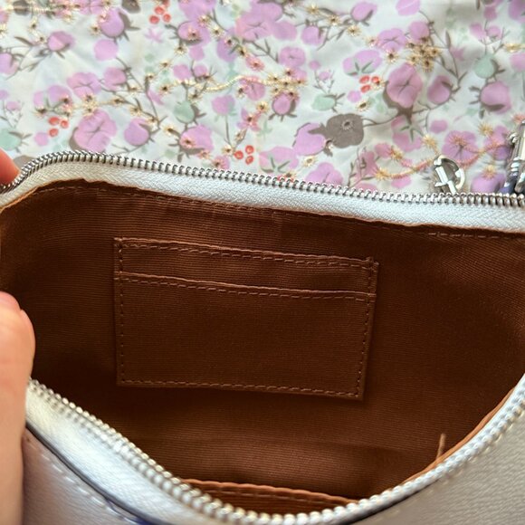 Coach Leather Handbag Blueberry Print - Picture 7 of 8